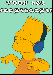 Bart poslouchá MP3
